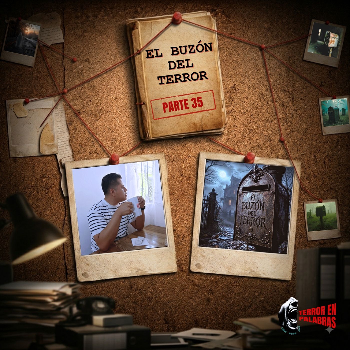 Portada de Terror en Palabras