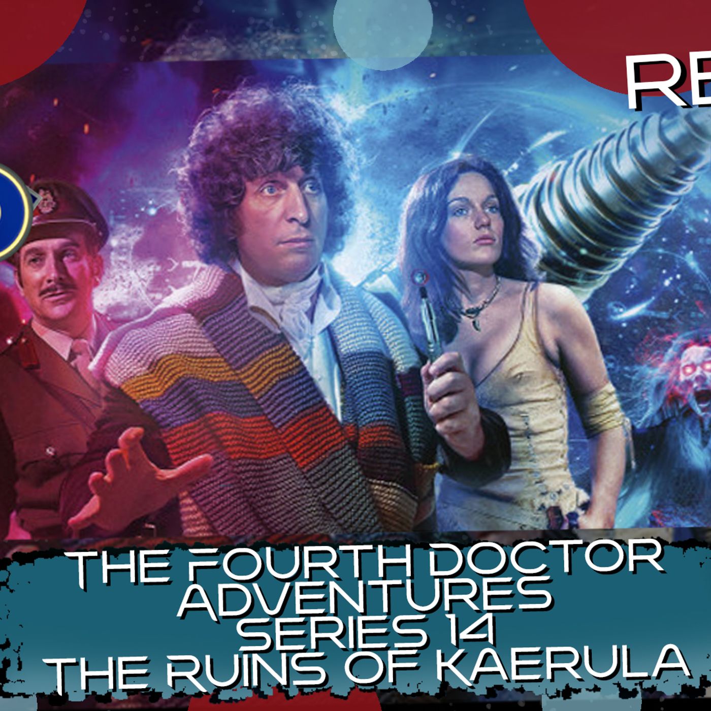 The 4th Doctor Adventures Series 14 The Ruins of Kaerula Cry of the Banshee episode artwork