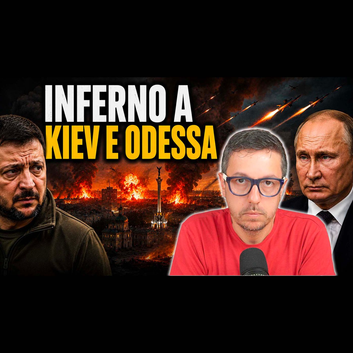 INFERNO SU KIEV E ODESSA | LA RUSSIA ALZA IL LIVELLO DELLO SCONTRO