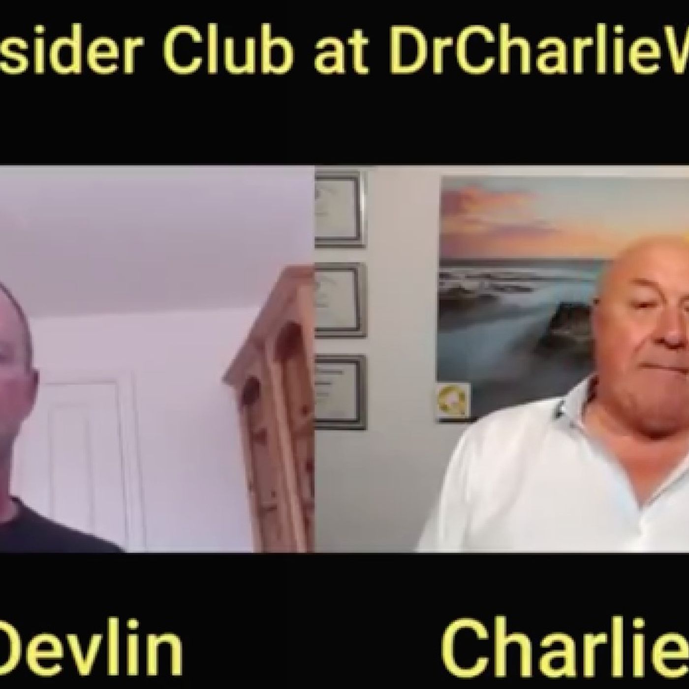 Mark Devlin guests on The Charlie Ward Show, 13/11/20