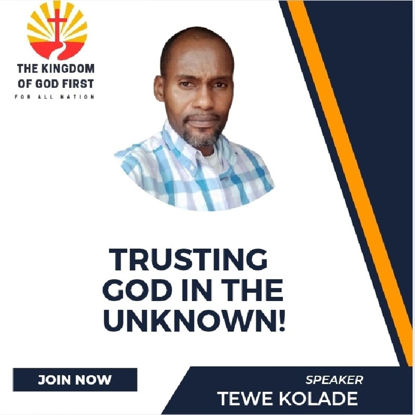 TRUSTING GOD IN THE UNKNOWN!
