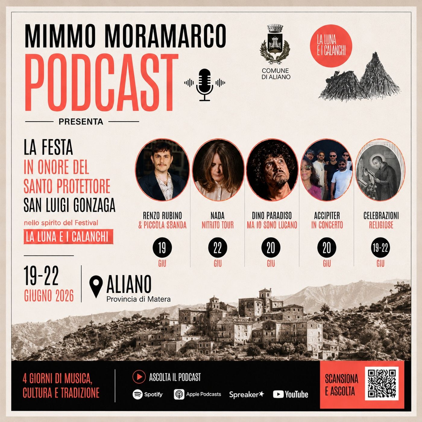 Aliano e la Festa per San Luigi Gonzaga - Festival 'La luna e i Calanchi' episode artwork