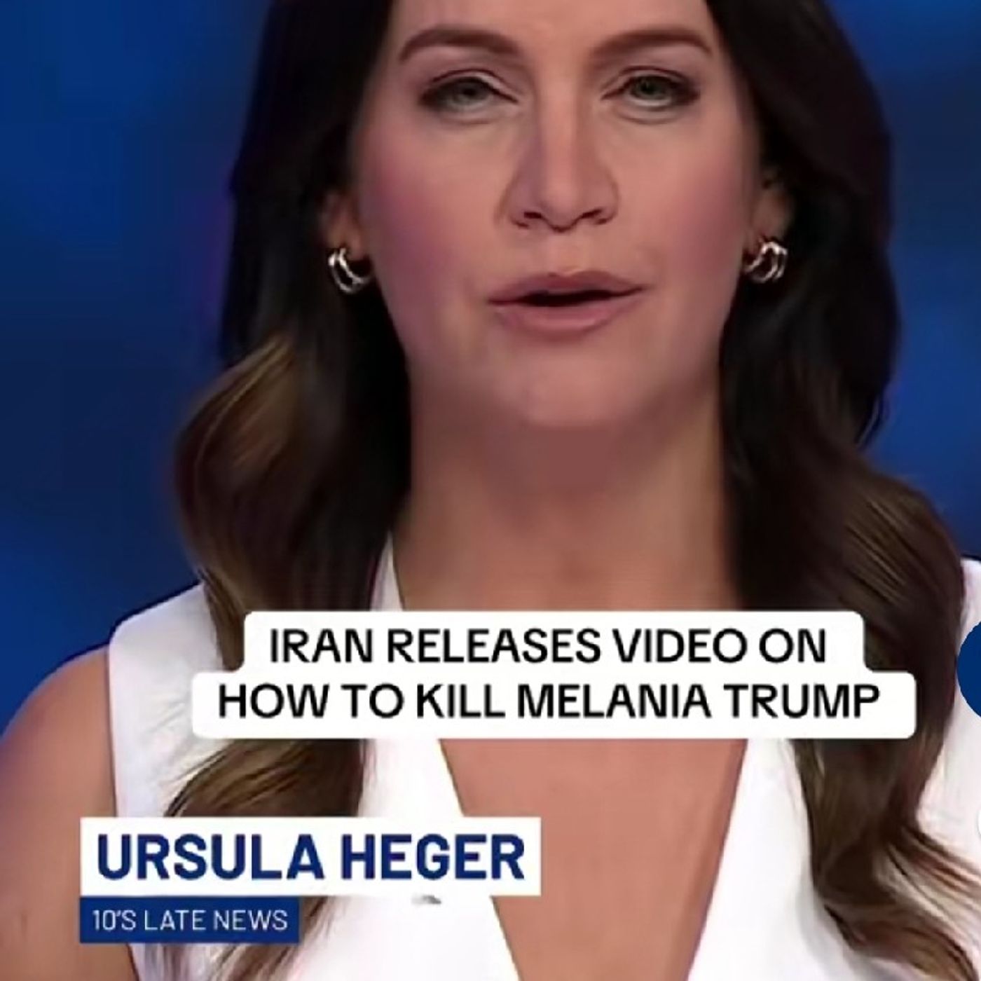 Iran has released a video on how to kill Melania Trump, purporting to know advanced signs of her episode artwork