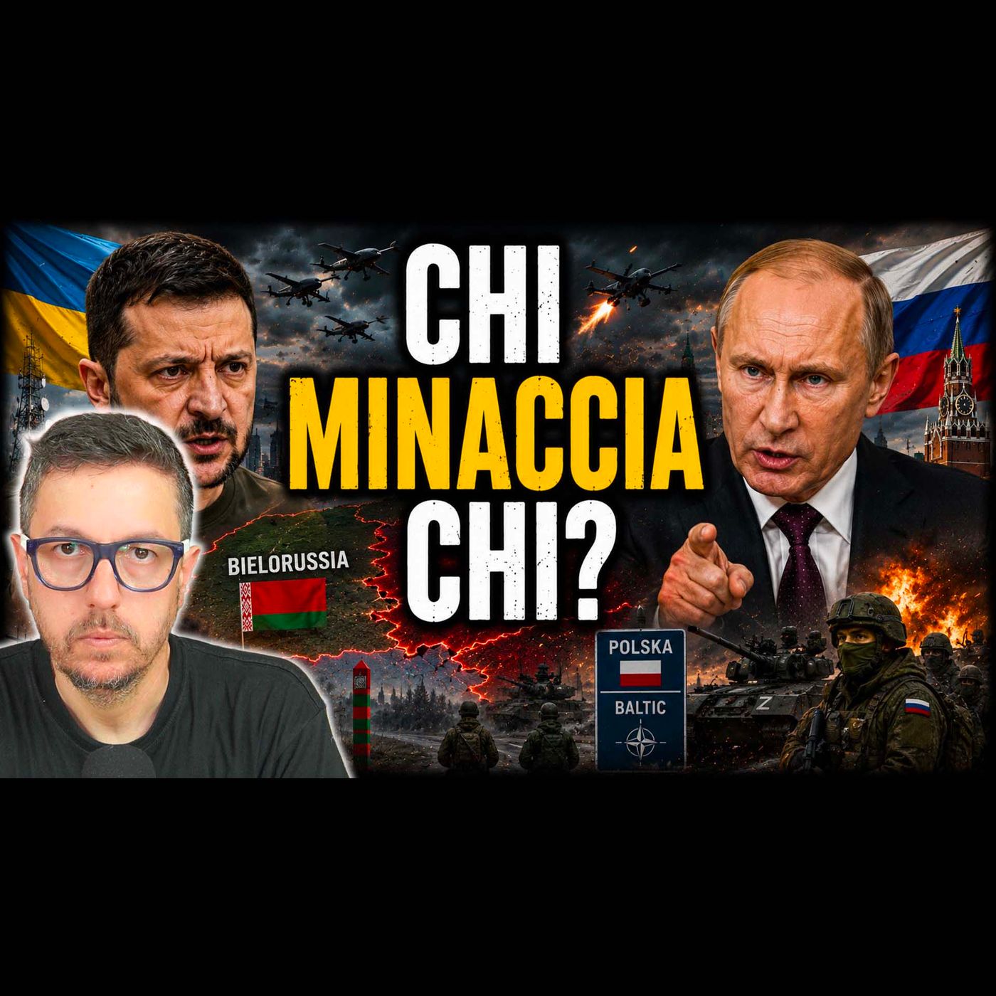 ZELENESKY PROVOCA LA BIELORUSSIA MA È PUTIN CHE CI MINACCIA