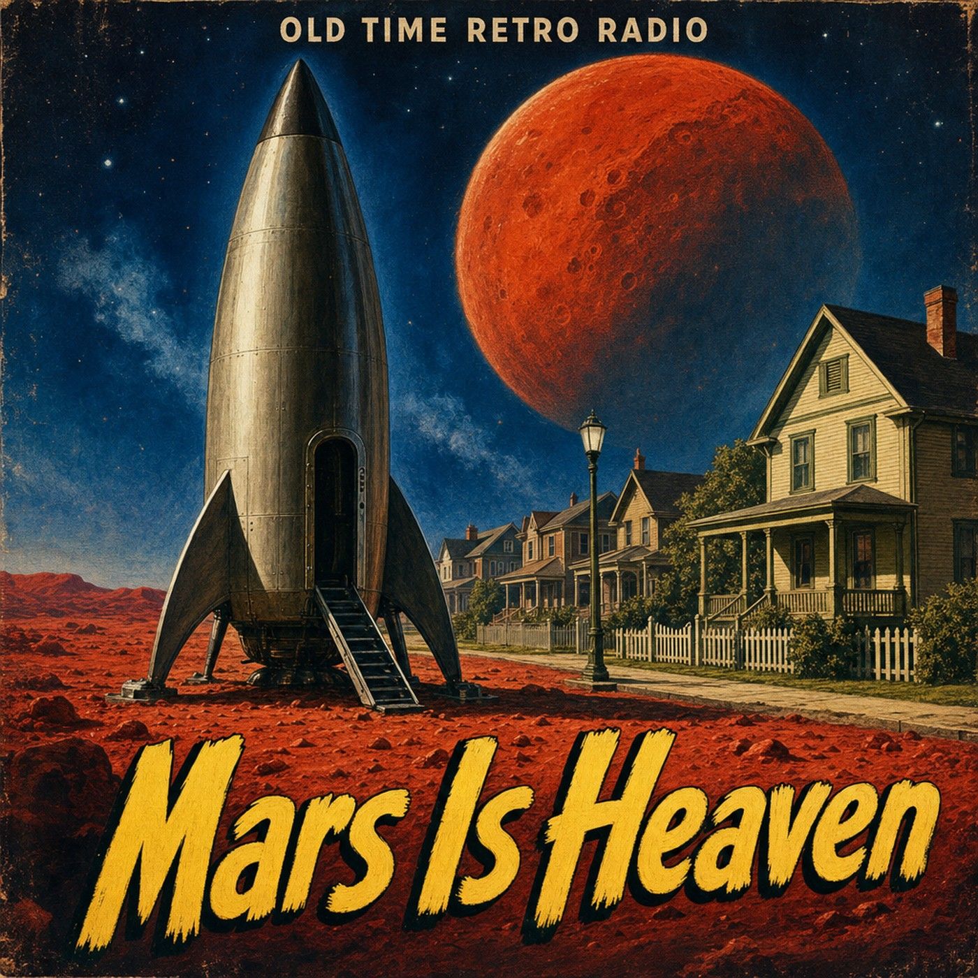Dimension X - "Mars Is Heaven" (Old Time Radio, 1950) episode artwork