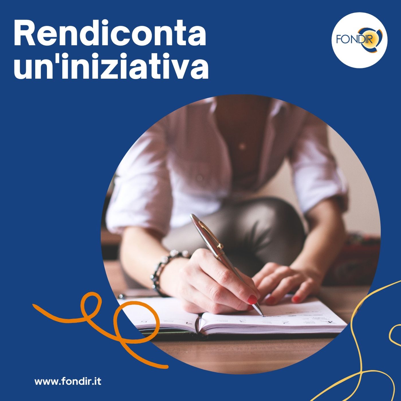 Rendiconta un'iniziativa cover art