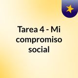 Tarea 4 - Mi compromiso social