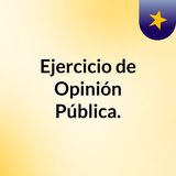 Trabajo de Opinión Pública (podcast)