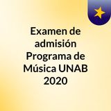 Examen UNAB 2017 Punto 01 Timbres