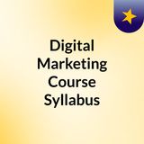 Digital Marketing Course Syllabus by Digital Marketing Profs