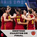 La Selección femenina a cuartos de los Juegos Olímpicos de baloncesto