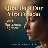 Quando a Dor Vira Oração: Deus Entende o Seu Choro| Renovo no Deserto