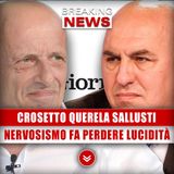Crosetto Querela Il Giornale, Sallusti Risponde: Il Nervosismo Fa Perdere La Lucidità!