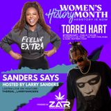 Larry Sanders Sits Down with Torrei Hart for Women's History Month