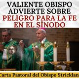 Obispo Strickland: los verdaderos cismáticos son los que quieren cambiar la doctrina.
