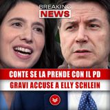 Conte Se La Prende Con Il Pd: Gravi Accuse A Elly Schlein!