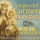 Misterios GLORIOSOS 💫 del Santo Rosario con la 🤎 VIRGEN DEL CARMEN