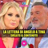 Shock a Uomini e Donne: La Lettera di Angelo Perla a Tina Cipollari Cambia Tutto!