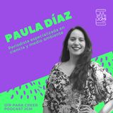 Paula Díaz: "Como periodistas podemos promover el respeto al agua"