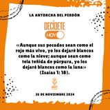 La antorcha del perdón | Devocional de Jóvenes | 26 de noviembre 2024