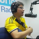 Con la camiseta de la Selección puesta