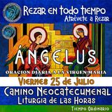 ANGELUS DEL DIA DE HOY VIERNES 25  DE JULIO 2025, 🙏ORACION A NUESTRA MADRE 🌹LA VIRGEN MARIA 🙏.