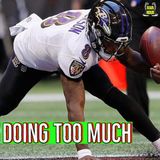 Lamar Jackson can not Carry at Team