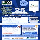 Around The Cracker Barrel - Celebrating 25 Years of Helping Our Community Thrive with the KGVY Senior Boomer Info Fair (Aired 10/30/2026)