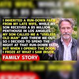 My Son Got a $5M Penthouse—What I Found Behind the Farm Door | Family Stories