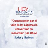 Sudor y lágrimas ~ Devocional de Jóvenes ~ 28 de junio 2025