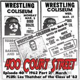 400 Court Street -  Our look at 1962 continues and a conversation with Les Thatcher