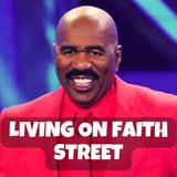 🚶‍♂️Steve Harvey on Living on Faith Street & Receiving Life’s Blessings 🙏🏽✨