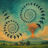 In 2022, a volcano erupted in Tonga—and six hours later, birds in Germany started flying in perfect spirals. Coincidence?