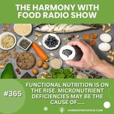 Functional Nutrition Is On The Rise.  Micronutrient Deficiencies May Be The Cause Of.....