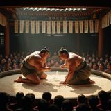 Do you think sumo wrestling is just about strength?