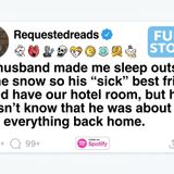 My husband made me sleep in the snow for his _sick_ friend_ but he lost everything [FULL STORY](M4A_128K)