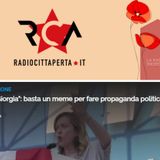 Radio Città Aperta: basta un meme per fare propaganda politica?