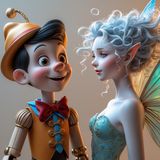 Pinocchio and The Fairy