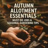 🎧 🍂 Autumn Allotment Essentials: Must-Do Jobs & Seasonal Gardening Tips | Gardening Tips & Seasonal Advice 🌱