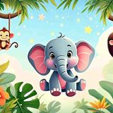 Kids Sleep Meditation JUNGLE ANIMAL DREAMS 😴 Bedtime Story to Help Kids Fall Asleep Fast(MP3_160K)