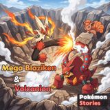 Mega Blaziken vs Volcanion | Pokémon Audio Adventure