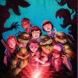 Source Material #410 - TMNT x Stranger Things (IDW/Dark Horse, 2023)