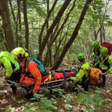 Escursionista scivola sul Monte Caviojo