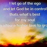 let Go and Let God. E in control