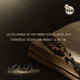 El evangelio de hoy Miércoles 31 Julio de 2024 📖 Lectio Divina