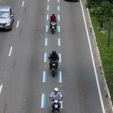 Tramita na Assembléia projeto de lei para implantar faixas exclusivas para motociclistas nas rodovias estaduais de Santa Catarina
