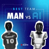 Best Team. Man vs AI | Pirlo vs Pirlo