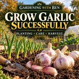 How to Grow Garlic Successfully | Autumn Planting, Care & Harvest Tips