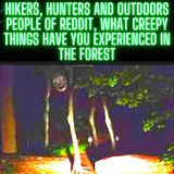 Hikers, hunters and outdoors people of Reddit, what creepy things have you experienced in the forest