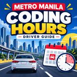 Metro Manila Coding Window Hours: When Can You Drive?